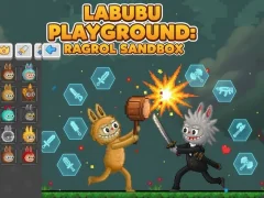 بازی Labubu: Ragdoll Sandbox ﯼﺯﺎﺑ ﻦﯿﻣﺯ آنلاین