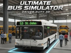بازی Ultimate Bus Simulator Driver Duty 3D آنلاین
