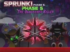 بازی Sprunki Phase 5: The Blackened Killer آنلاین