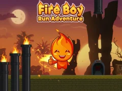 بازی Fire Boy Run Adventure آنلاین