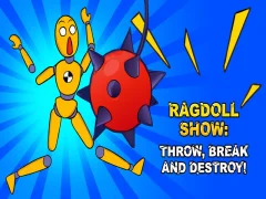 بازی Ragdoll Show: ﯼﺩﻮﺑﺎﻧ ﻭ ﻦﺘﺴﮑﺷ ، ﺏﺎﺗﺮﭘ! آنلاین