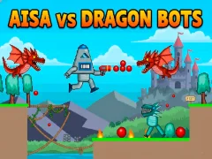 بازی Aisa vs Dragon Bots آنلاین