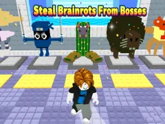 بازی Brainrots ﺯﺍ ﺍﺭ Bosses ﺪﯾﺩﺯﺪﺑ آنلاین