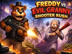 بازی Evil Granny Shooter Rush ﻞﺑﺎﻘﻣ ﺭﺩ ﯼﺩﺮﻓ آنلاین