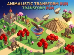 بازی Animalistic Transform Run آنلاین