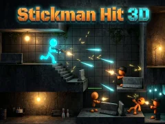 بازی Stickman Hit 3D آنلاین