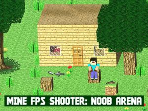 بازی Mine FPS ﺯﺍﺪﻧﺍﺮﯿﺗ: Noob Arena آنلاین