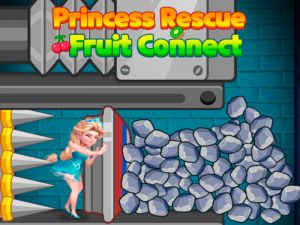 بازی Princess Rescue Fruit Connect آنلاین