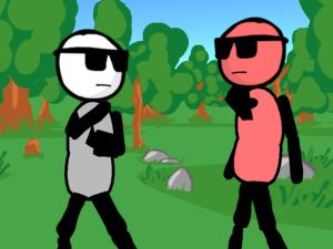 بازی Gun Stickman- ﺮﺘﻤﮐ ﮓﻨﺟ آنلاین