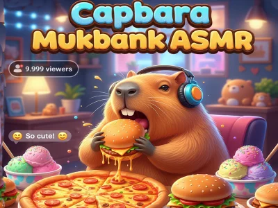 بازی Capybara Mukbang ASMR آنلاین