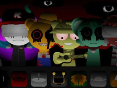 بازی Sprunki ﯽﻌﻄﻗ 3 ﺯﺎﻓ ﺱﻮﮑﻌﻣ آنلاین