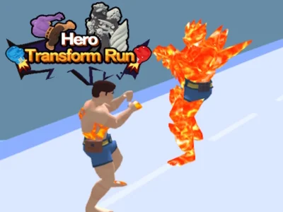 بازی Hero Transform Run آنلاین