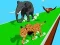 بازی مسابقه تغییر شکل حیوانات 3D آنلاین