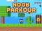 بازی Noob Parkour 2D آنلاین