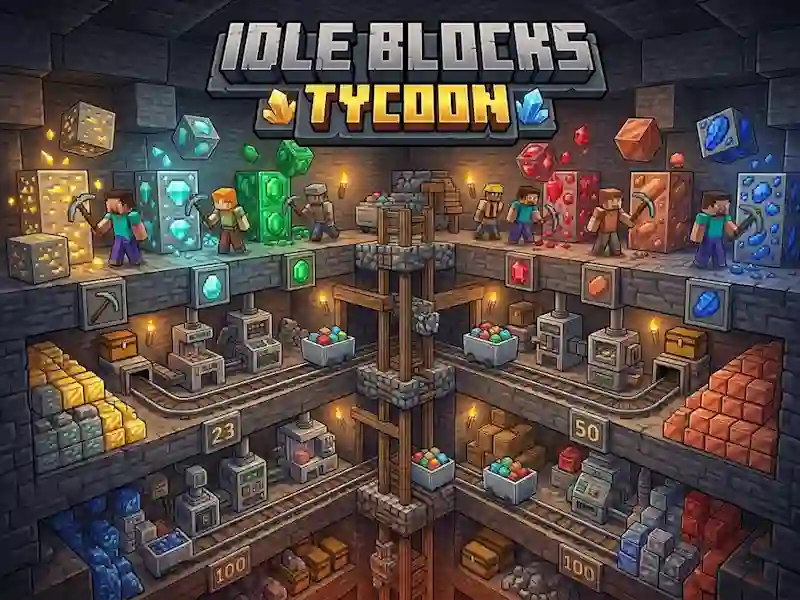 بازی Idle Blocks Tycoon آنلاین