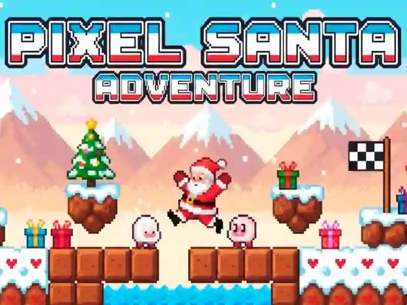 بازی Pixel Santa Adventure آنلاین