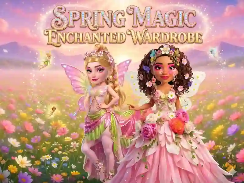 بازی Spring Magic Enchanted Wardrobe آنلاین