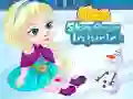 بازی آسیب‌های السا در اسکی آنلاین