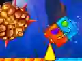بازی آتش و آب: Geometry Dash آنلاین