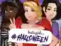 بازی Instagirls Halloween: لباس پوشیدن آنلاین