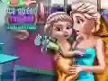 بازی واکسین‌های نوزاد ملکه یخ آنلاین