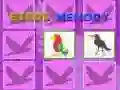 بازی حافظه کودکان با پرندگان آنلاین