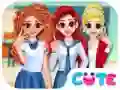 بازی پرنسس BFF به مدرسه برمی‌گردد آنلاین