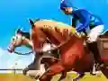 بازی مسابقه سوارکاری دربی 3D آنلاین بازی مسابقه سوارکاری دربی 3D آنلاین