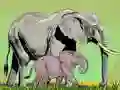 بازی حیوانات وحشی و بچه هایشان آنلاین
