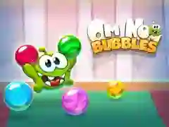 بازی اوم نوم حباب‌ها آنلاین