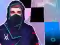 بازی کاشی‌های پیانو: دی‌جی آلان واکر آنلاین
