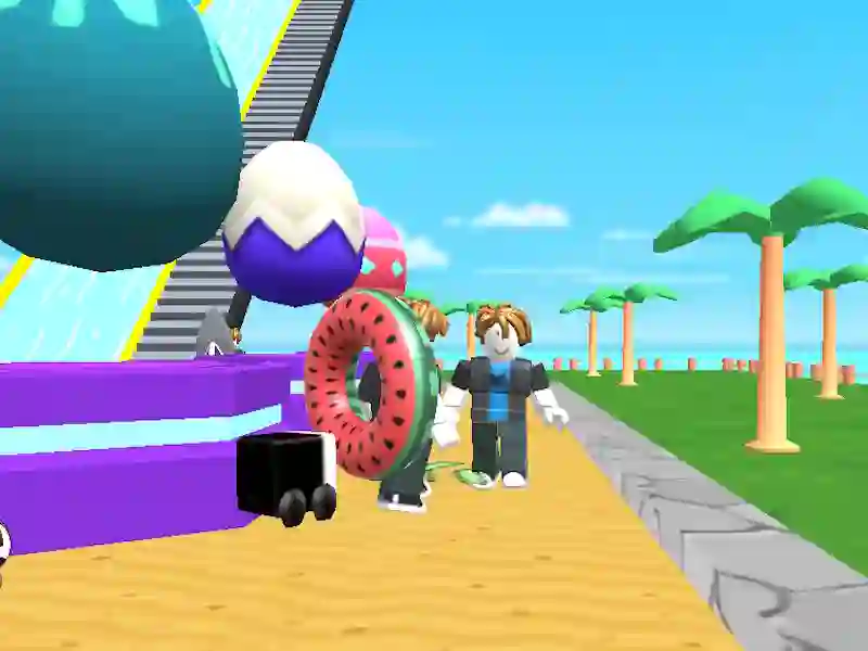 بازی OBBY: ﺪﯾﻼ﻿ﺳﺍ ﻭ ﺩﻮﻌﺻ آنلاین