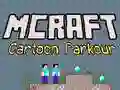 بازی Mcraft پارکور کارتونی آنلاین