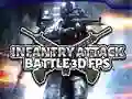 بازی تجاوز پیاده نظام نبرد 3D FPS آنلاین