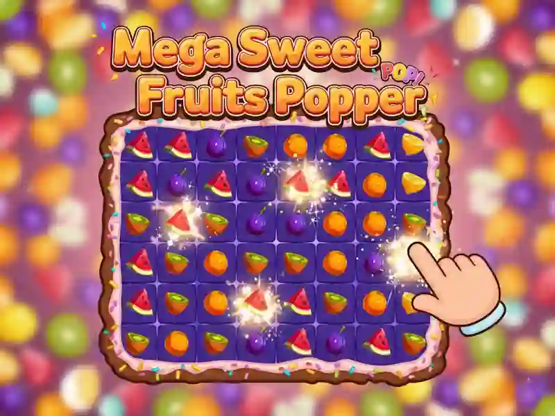 بازی Mega Sweet Fruits Popper آنلاین