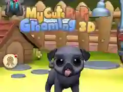 بازی آرایش توله سگ ناز من 3D آنلاین