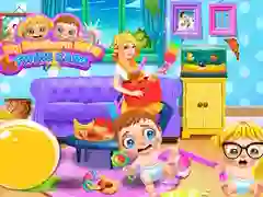 بازی مراقبت از دوقلوهای نوزاد من آنلاین