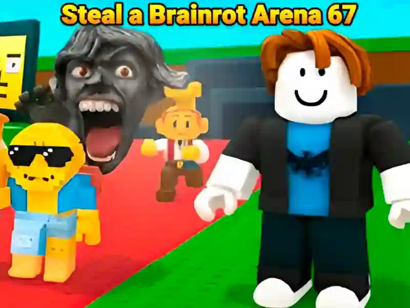 بازی Brainrot Arena 67 ﮏﯾ ﺖﻗﺮﺳ آنلاین