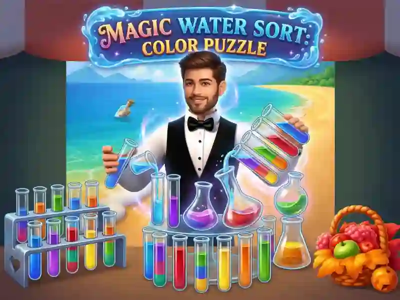 بازی Magic Water Sort: Color Puzzle آنلاین