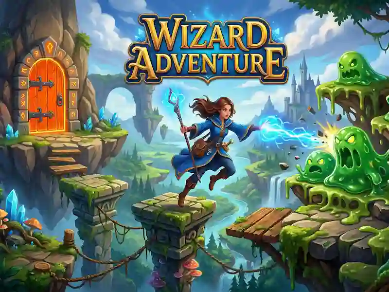 بازی Wizzard Adventure آنلاین