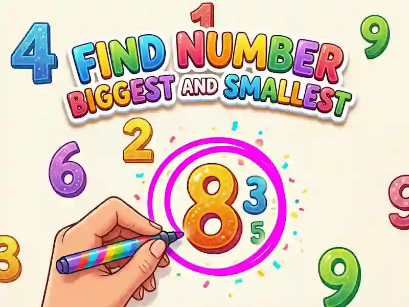 بازی Find Number Biggest and Smallest آنلاین