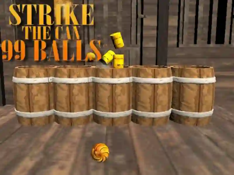 بازی Strike The Can Game آنلاین
