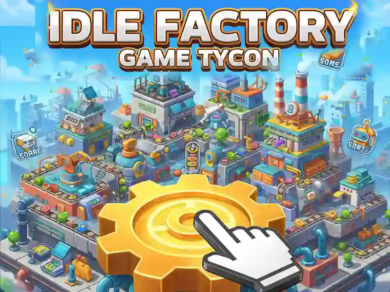 بازی Idle Factory ﯼﺯﺎﺑ Tycoon آنلاین
