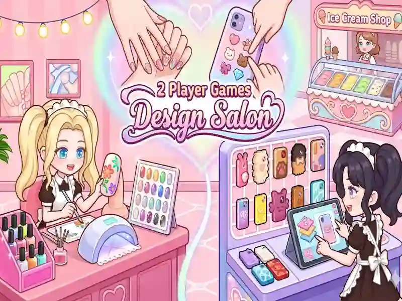 بازی 2 Player Games Design Salon آنلاین