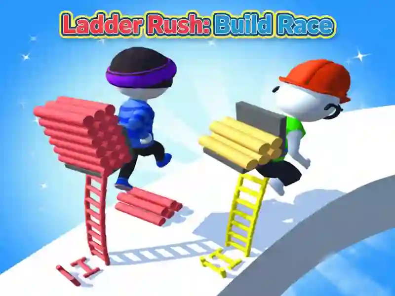بازی Ladder Rush: Build Race آنلاین
