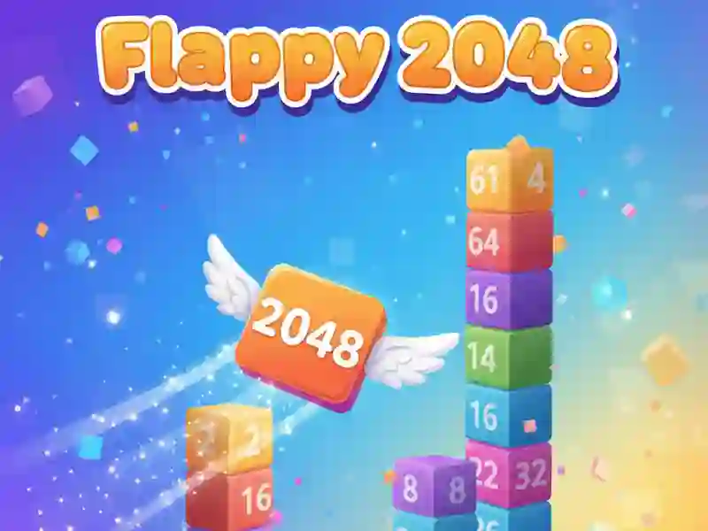 بازی Flappy 2048 آنلاین