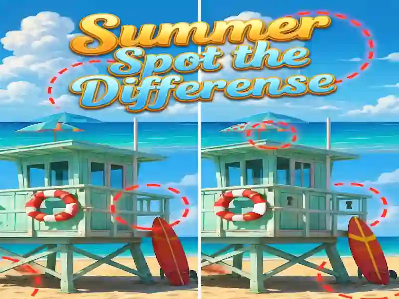 بازی Summer Spot the Differense آنلاین