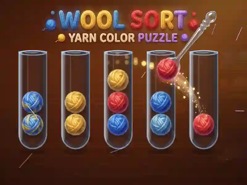 بازی Wool Sort Yarn Color Puzzle آنلاین