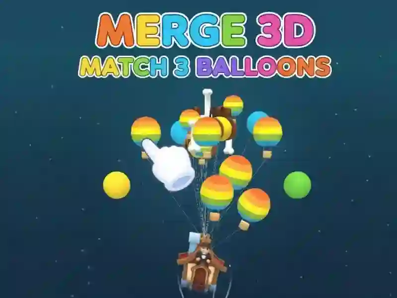 بازی 3D Match 3 Balloons ﺪﯿﻨﮐ ﻡﺎﻏﺩﺍ ﺍﺭ آنلاین