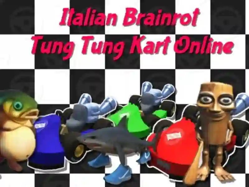 بازی BrainRot Tung Tung Kart ﯽﯾﺎﯿﻟﺎﺘﯾﺍ ﻦﯾﻼ﻿ﻧﺁ آنلاین